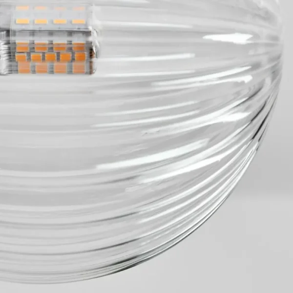 hofstein Plafonnier - Verre 12 cm Chehalis Clair, 8 lumières* Lampes Modernes