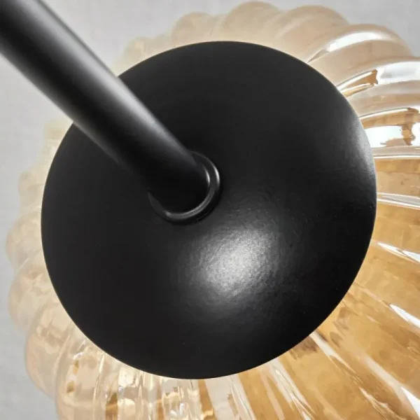 hofstein Plafonnier - Verre 10 cm Chehalis Ambre, 6 lumières* Lampes Modernes