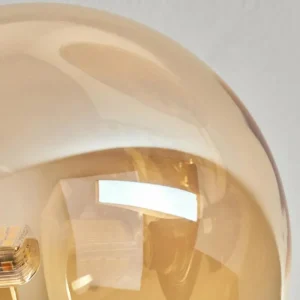 hofstein Plafonnier - Verre 15 cm Chehalis Ambre, 6 lumières* Lampes En Verre