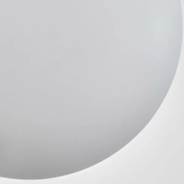 hofstein Plafonnier - Verre 12 cm Chehalis Blanc, 8 lumières* Lampes En Verre