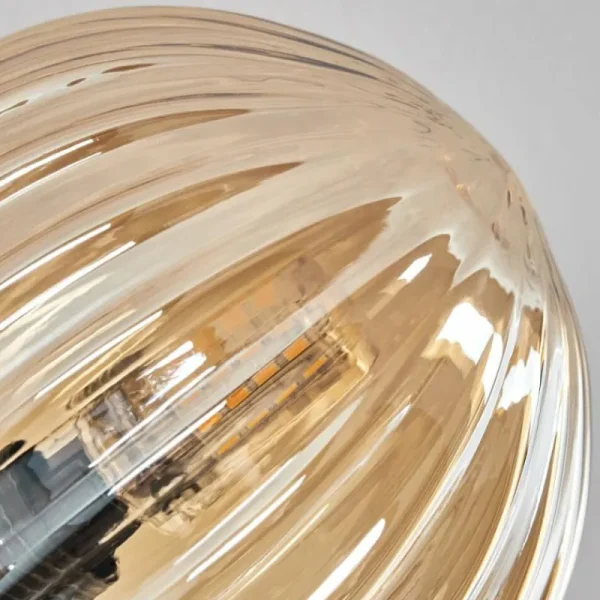 hofstein Plafonnier - Verre 10 cm Chehalis Ambre, 6 lumières* Lampes Modernes