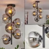 hofstein Plafonnier - Verre 15 cm Gastor Clair, Fumé, 6 lumières* Lampes Modernes