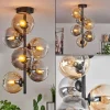 hofstein Plafonnier - Verre 15 cm Gastor Ambre, Clair, Fumé, 6 lumières* Lampes Modernes