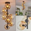 hofstein Plafonnier - Verre 15 cm Gastor Ambre, Clair, 8 lumières* Lampes En Verre
