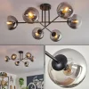 hofstein Plafonnier - Verre 15 cm Gastor Clair, Fumé, 6 lumières* Lampes Modernes