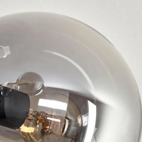 hofstein Plafonnier - Verre 15 cm Gastor Fumé, 6 lumières* Lampes Modernes