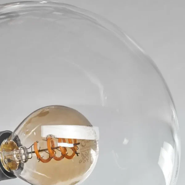 hofstein Plafonnier - Verre 15 cm Gastor Clair, 4 lumières* Lampes En Verre