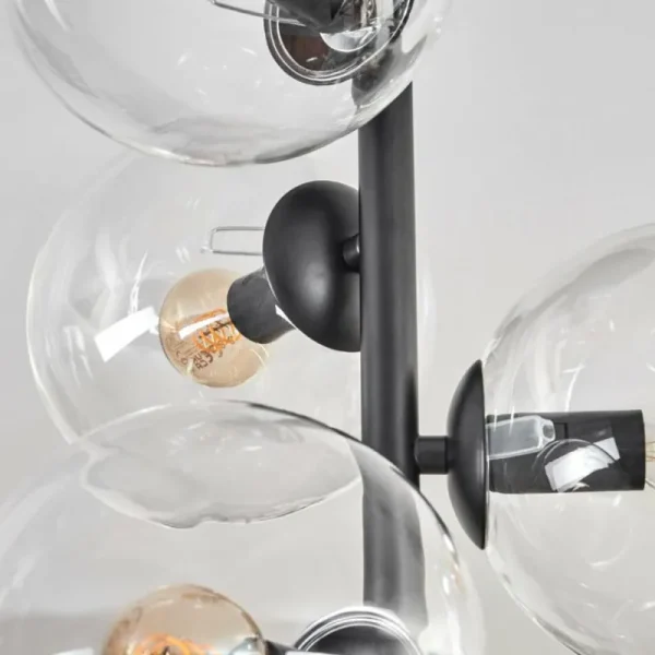hofstein Plafonnier - Verre 15 cm Gastor Clair, 6 lumières* Lampes En Verre