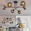 hofstein Plafonnier - Verre 15 cm Koyoto Clair, Fumé, 6 lumières* Lampes Modernes
