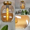 hofstein Plafonnier - Verre Apedo Laiton, 1 lumière* Lampes En Verre