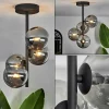 hofstein Plafonnier - Verre Chehalis Fumé, 4 lumières* Lampes Modernes
