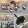 hofstein Plafonnier - Verre Chehalis Fumé, 6 lumières* Lampes Modernes