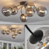 hofstein Plafonnier - Verre Chehalis Fumé, 6 lumières* Lampes Modernes
