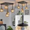 hofstein Plafonnier - Verre Chehalis Ambre, 5 lumières* Lampes En Verre