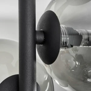 hofstein Plafonnier - Verre Chehalis Fumé, 4 lumières* Lampes Modernes