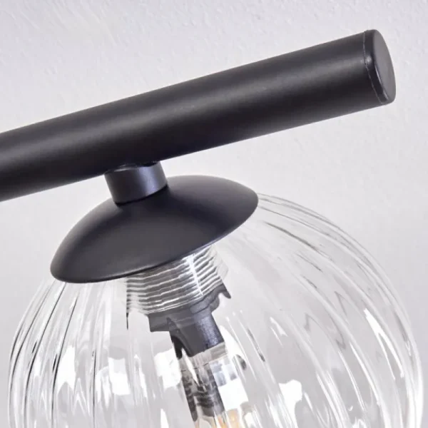 hofstein Plafonnier - Verre Chehalis Clair, 5 lumières* Lampes Modernes