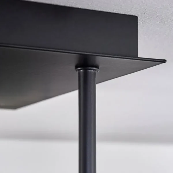 hofstein Plafonnier - Verre Chehalis Fumé, 5 lumières* Lampes Modernes
