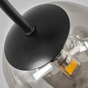 hofstein Plafonnier - Verre Chehalis Fumé, 6 lumières* Lampes Modernes