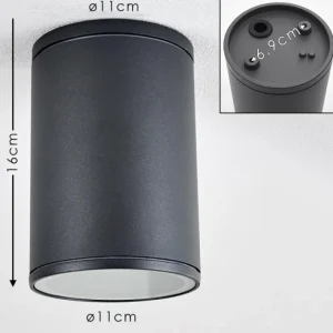 hofstein Plafonnier Agua Noir, 1 lumière* Lampes Modernes