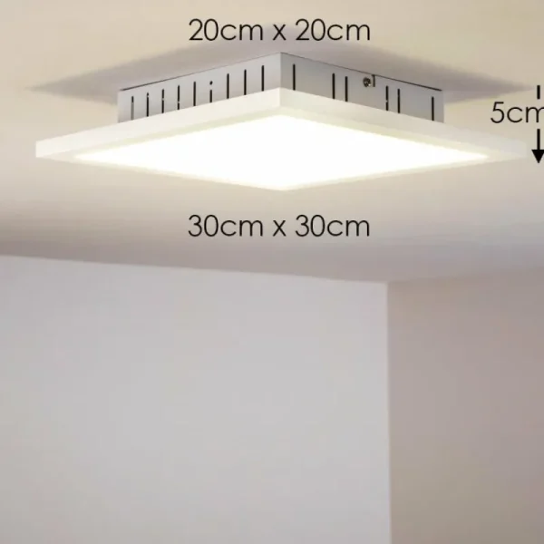hofstein Plafonnier AILIK LED Blanc, 1 lumière* Lampes Modernes