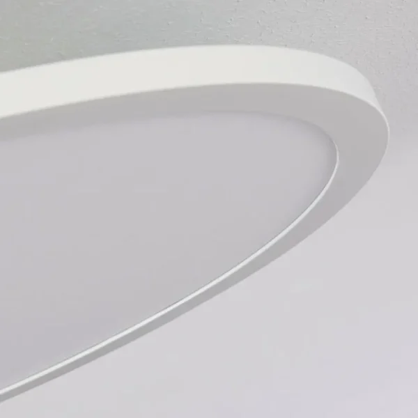 hofstein Plafonnier Ailik LED Blanc, 1 lumière, Télécommandes* Lampes Modernes