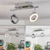 hofstein Plafonnier Altamahaw LED Argenté, 2 lumières* Lampes Modernes