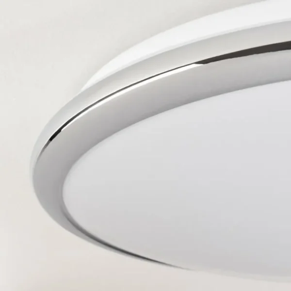 hofstein Plafonnier Altdorf LED Blanc, 1 lumière* Lampes En Verre