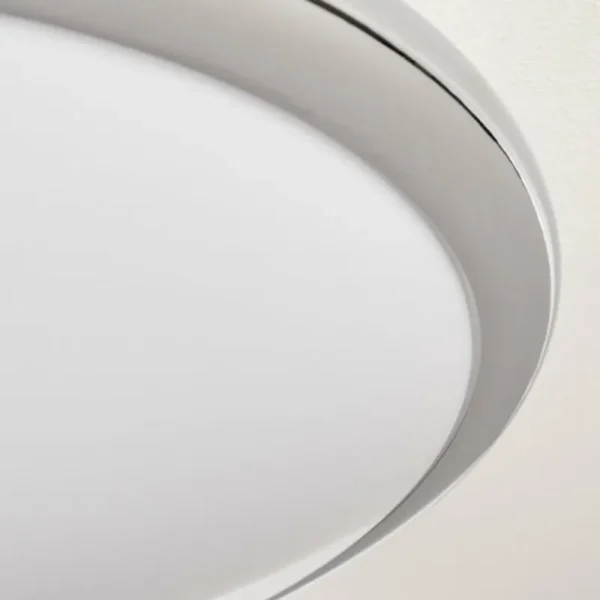 hofstein Plafonnier Altdorf LED Blanc, 1 lumière* Lampes En Verre