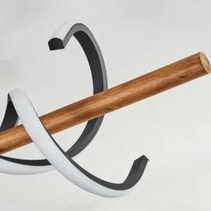 hofstein Plafonnier Alvarim LED Écru, Noir, 1 lumière* Lampes Modernes