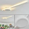 hofstein Plafonnier Amdal LED Blanc, 2 lumières* Lampes Modernes