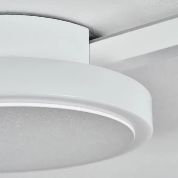 hofstein Plafonnier Amdal LED Blanc, 2 lumières* Lampes Modernes