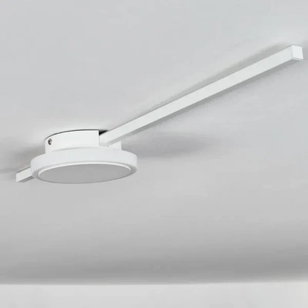 hofstein Plafonnier Amdal LED Blanc, 2 lumières* Lampes Modernes