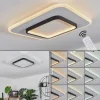 hofstein Plafonnier Andelfingen LED Blanc, 1 lumière, Télécommandes* Lampes Modernes
