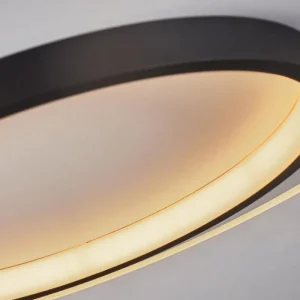 hofstein Plafonnier Andelfingen LED Blanc, 1 lumière, Télécommandes* Lampes Modernes