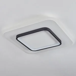 hofstein Plafonnier Andelfingen LED Blanc, 1 lumière, Télécommandes* Lampes Modernes