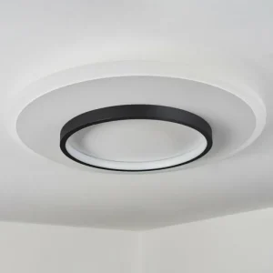 hofstein Plafonnier Andelfingen LED Blanc, 1 lumière, Télécommandes* Lampes Modernes