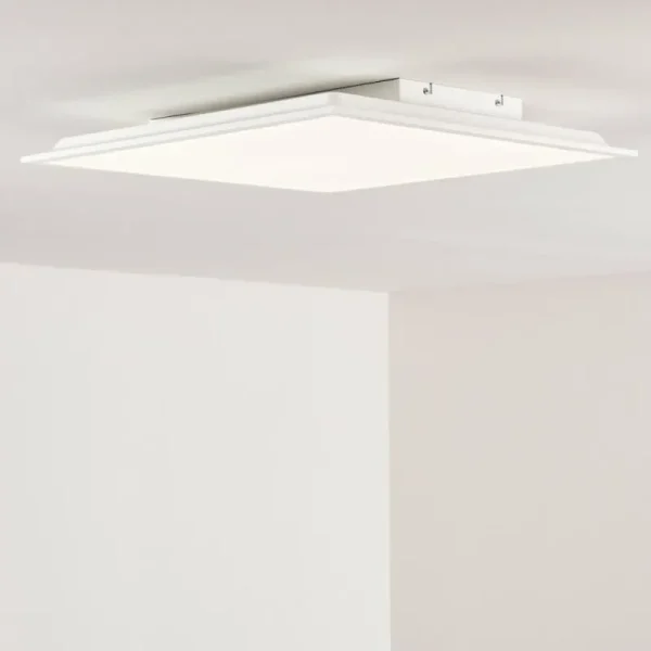 hofstein Plafonnier Antria LED Blanc, 1 lumière* Lampes Modernes