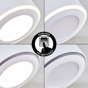 hofstein Plafonnier Appleton LED Blanc, 3 lumières* Lampes Modernes