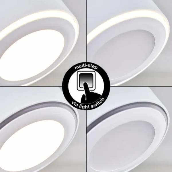 hofstein Plafonnier Appleton LED Blanc, 3 lumières* Lampes Modernes