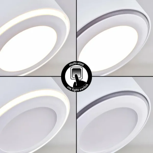 hofstein Plafonnier Appleton LED Blanc, 1 lumière* Lampes Modernes