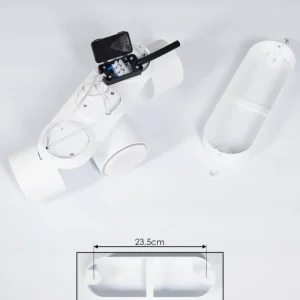 hofstein Plafonnier Appleton LED Blanc, 3 lumières* Lampes Modernes