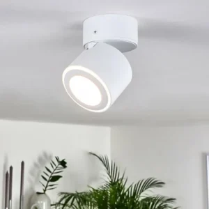 hofstein Plafonnier Appleton LED Blanc, 1 lumière* Lampes Modernes