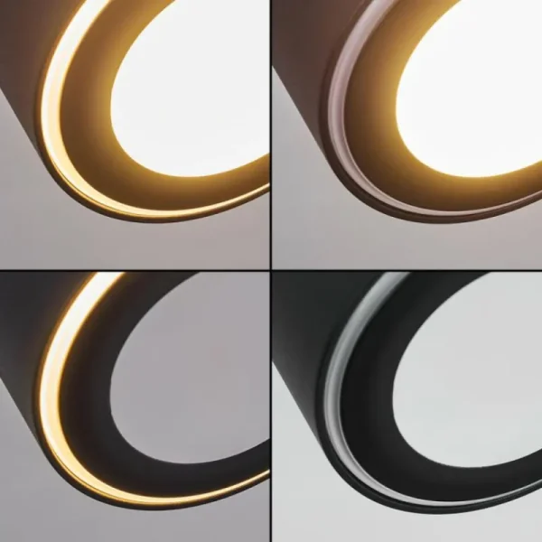 hofstein Plafonnier Appleton LED Noir, 3 lumières* Lampes Modernes