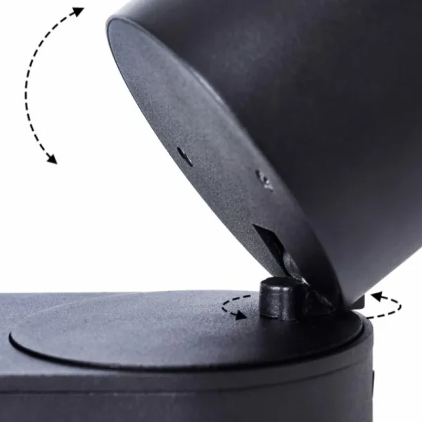 hofstein Plafonnier Appleton LED Noir, 3 lumières* Lampes Modernes