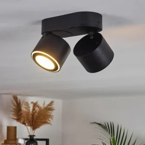 hofstein Plafonnier Appleton LED Noir, 2 lumières* Lampes Modernes