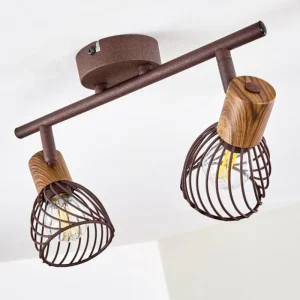 hofstein Plafonnier Arjen Rouille, 2 lumières* Lampes Modernes
