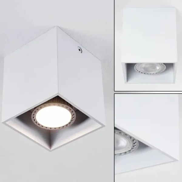 hofstein Plafonnier Awuna Blanc, 1 lumière* Lampes Modernes