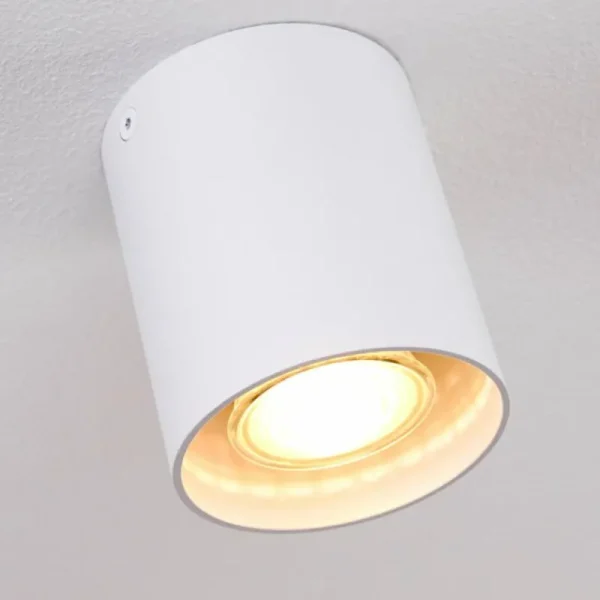hofstein Plafonnier Awuna Blanc, 1 lumière* Lampes Modernes