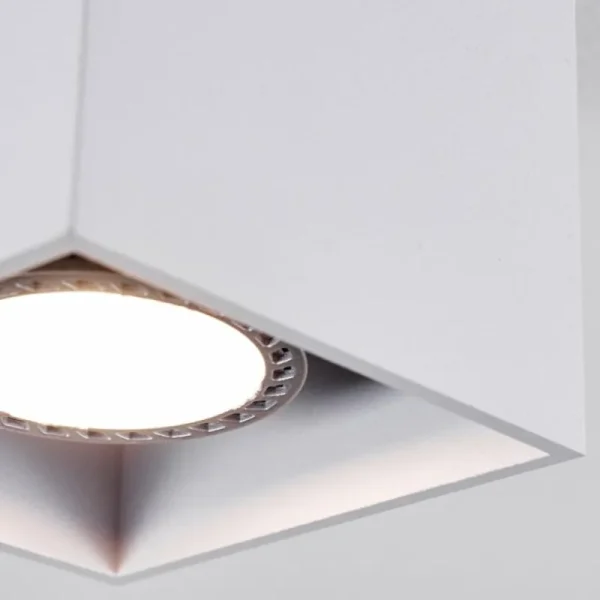 hofstein Plafonnier Awuna Blanc, 1 lumière* Lampes Modernes