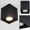 hofstein Plafonnier Awuna Noir, 1 lumière* Lampes Modernes